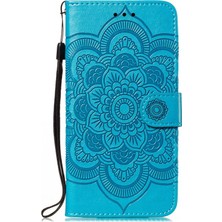 PLZ Shop Oppo RENO10 5g Global Için Mandala Pu Kılıf (Yurt Dışından)