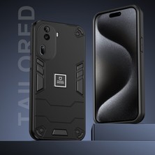 PLZ Shop Oppo RENO11 Pro Global Için 2'si 1 Arada Darbeye Dayanıklı Telefon Kılıfı (Yurt Dışından)