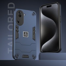 PLZ Shop Oppo RENO11 Pro Global Için 2'si 1 Arada Darbeye Dayanıklı Telefon Kılıfı (Yurt Dışından)