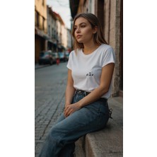 Baskiup Kadın Baskılıt-Shirt   Kadıntişört