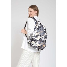 Street Bag  Antrasit Gamer Desenli Su Geçirmez Sırt Çantası Günlük Okul Seyahat Kamp Kullanım