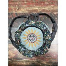 Street Bag Fargin Yuvarlak Sırt Çantası Günlük Seyehat Sırt Çantası