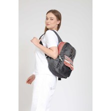Street Bag Kızılderili Nakışlı Etnik Otantik Bohem Günlük Seyahat Sırt Çantası