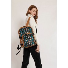 Street Bag Denver Günlük Kullanım Seyahat Kamp Okul Sırt Çantası Etnik Otantik Sırt Çantası