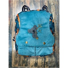 Street Bag Koala Nakışlı Etnik Otantik Bohem Sırt Çantası Günlük Seyahat Kullanım