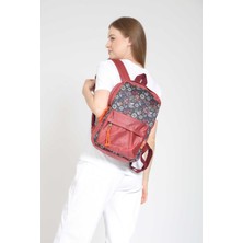 Street Bag Likya Etnik Otantik Bohem Desenli Sırt Çantası Günlük Seyahat Kullanım