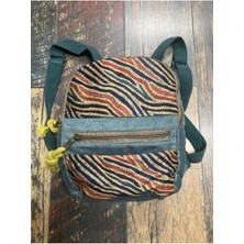 Street Bag Etnik Eskitme Küçük Sırt Çantası Günlük Seyahat Kullanım