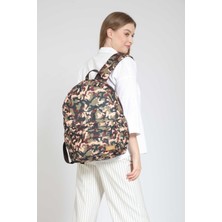 Street Bag  Askeri Kamuflaj Desenli Su Geçirmez Sırt Çantası Günlük Okul Seyahat Kamp Kullanım