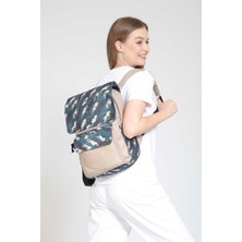 Street Bag Raven Etnik Otantik Bohem Desenli Sırt Çantası Günlük Seyahat Kamp Kullanım