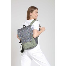 Street Bag Raven Etnik Otantik Bohem Desenli Sırt Çantası Günlük Seyahat Kamp Kullanım