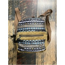Street Bag Etnik Eskitme Küçük Sırt Çantası Günlük Seyahat Kullanım