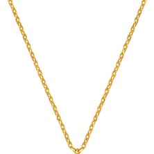 Bilezikci Force 14 Ayar Altın Zincir Kolye (2 mm Enli) 45 cm.