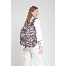 Street Bag  Kamuflaj Desenli Su Geçirmez Sırt Çantası Günlük Okul Seyahat Kamp Kullanım