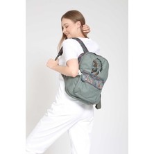 Street Bag Kızılderili Nakışlı Etnik Otantik Bohem Günlük Seyahat Sırt Çantası