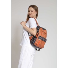 Street Bag Nubi Etnik Otantik Bohem Nakışlı Desenli Sırt Çantası Günlük Seyahat Kullanım