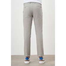 Morven  Erkek Yeşil Pamuk Keten Trend Ipli Jogger Slim Fit Spor Pantolon