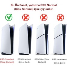 Cosmostech Ps5 CD Sürüm Uyumlu - Spider - Man 2 Desenli Konsol Faceplate Shell Covers kapakları