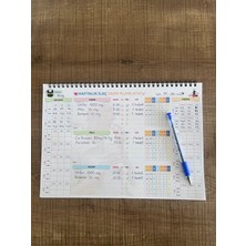 Express Planner A4 Ebat Haftalık Ilaç Takip Planlayıcı