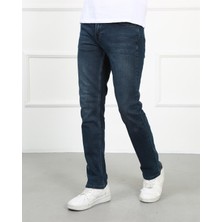 Twister Jeans Gana 501-19 Blue Dar Paça Dar Kesim Erkek Kot Pantolon Mavi