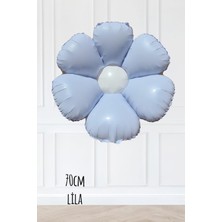 Pekshop Lila Papatya Folyo Balon 70CM