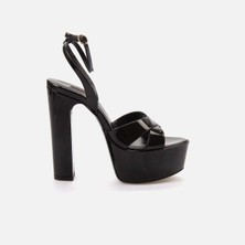 Rouge Deri Kadın Uzun Topuk Gece & Abiye Ayakkabı 5300