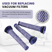 Mauuae Dyson DC58, DC59, V6, V7, V8 Için 3'lü Paket Ön Filtreler. Dyson Filtre Değişimleri Için Yedek Parça 3 Filtre Kiti (Yurt Dışından)