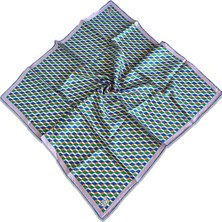 Levidor Tivil Ipek Eşarp 35117 Lila Karışık Desen