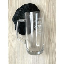 Sanat Taciri 1 Adet 0.5lt Efes Pilsen Bira Bardağı Düz Beyaz Bira Kadehi