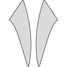 SEVGENT Cg Nikel Çamurluk Yan Sticker