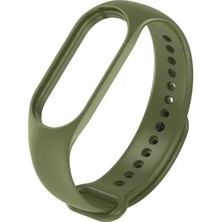 Alan Tech Xiaomi Mi Band 7 Uyumlu Klasik Kordon Haki