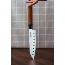 Cavit Inox Şef Bıçağı Santoku Aşcı Bıçağı