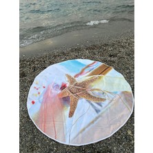 Dotamess Yuvarlak Plaj, Kamp, Piknik Örtüsü Çap 150 Cm