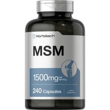 Horbaach Horbach Msm  1500MG  240 Capsul  Usa Menşei