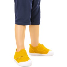 Kiko Kids Rosie Cırtlı Erkek Bebek Günlük Ayakkabı Sarı