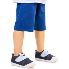 Kiko Kids Winni Cırtlı Erkek Bebek Ilk Adım Panduf Ayakkabı Lacivert