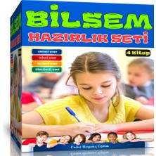 Enine Boyuna Eğitim 2025 BİLSEM Hazırlık Seti 4 Kitap