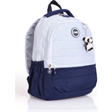 My Polo 8780 Ilkokul Çantası Okul Çantası Üç Bölmeli Ilköğretim Çantası Suluk Bölmeli