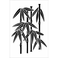 Stencil Sarayi Boyama Şablon Çiçek ve Meyve - 8402