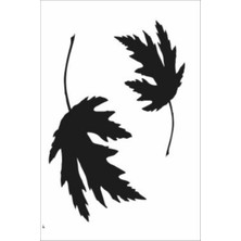 Stencil Sarayi Boyama Şablon Çiçek ve Meyve - 8257