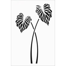 Stencil Sarayi Boyama Şablon Çiçek ve Meyve - 8181