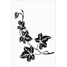 Stencil Sarayi Boyama Şablon Çiçek ve Meyve - 8180