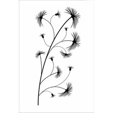 Stencil Sarayi Boyama Şablon Çiçek ve Meyve - 8618