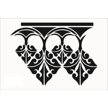 Stencil Sarayi Boyama Şablon Bordür - 4619