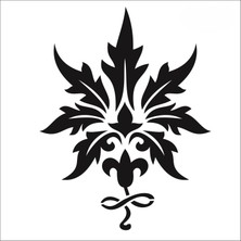 Stencil Sarayi Boyama Şablon Çiçek ve Meyve - 1290