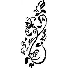 Stencil Sarayi Boyama Şablon Çiçek ve Meyve - 4727