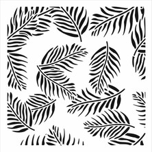 Stencil Sarayi Boyama Şablon Çiçek ve Meyve - 8921