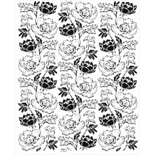 Stencil Sarayi Boyama Şablon Çiçek ve Meyve - 8019