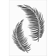 Stencil Sarayi Boyama Şablon Çiçek ve Meyve - 8250