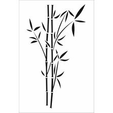 Stencil Sarayi Boyama Şablon Çiçek ve Meyve - 8386