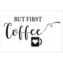 Stencil Sarayi Boyama Şablon Mutfak Obje ve Yazıları - 4500